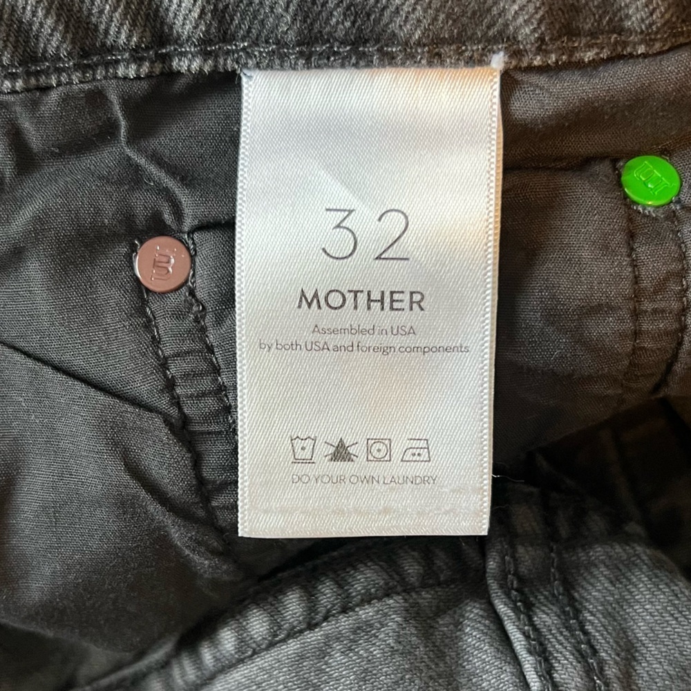 Mother Snacks! High Waisted Twizzy Pleated Skirt Mouthwatering In Black Size 32 - Picture 6 of 10